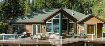 Wildcat Creek Lodge |Waterfront on Hayden Lake