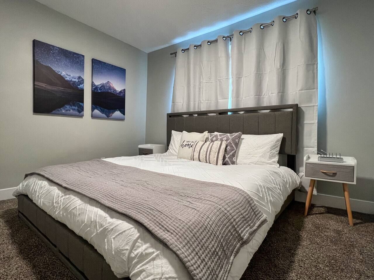 3 bedrooms, iron/ironing board, travel cot, free WiFi