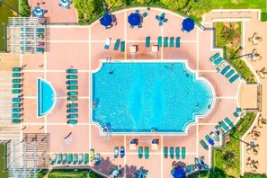 Pool - Deluxe 4BD near Disney / Central no rear neighbors (Kissimmee)