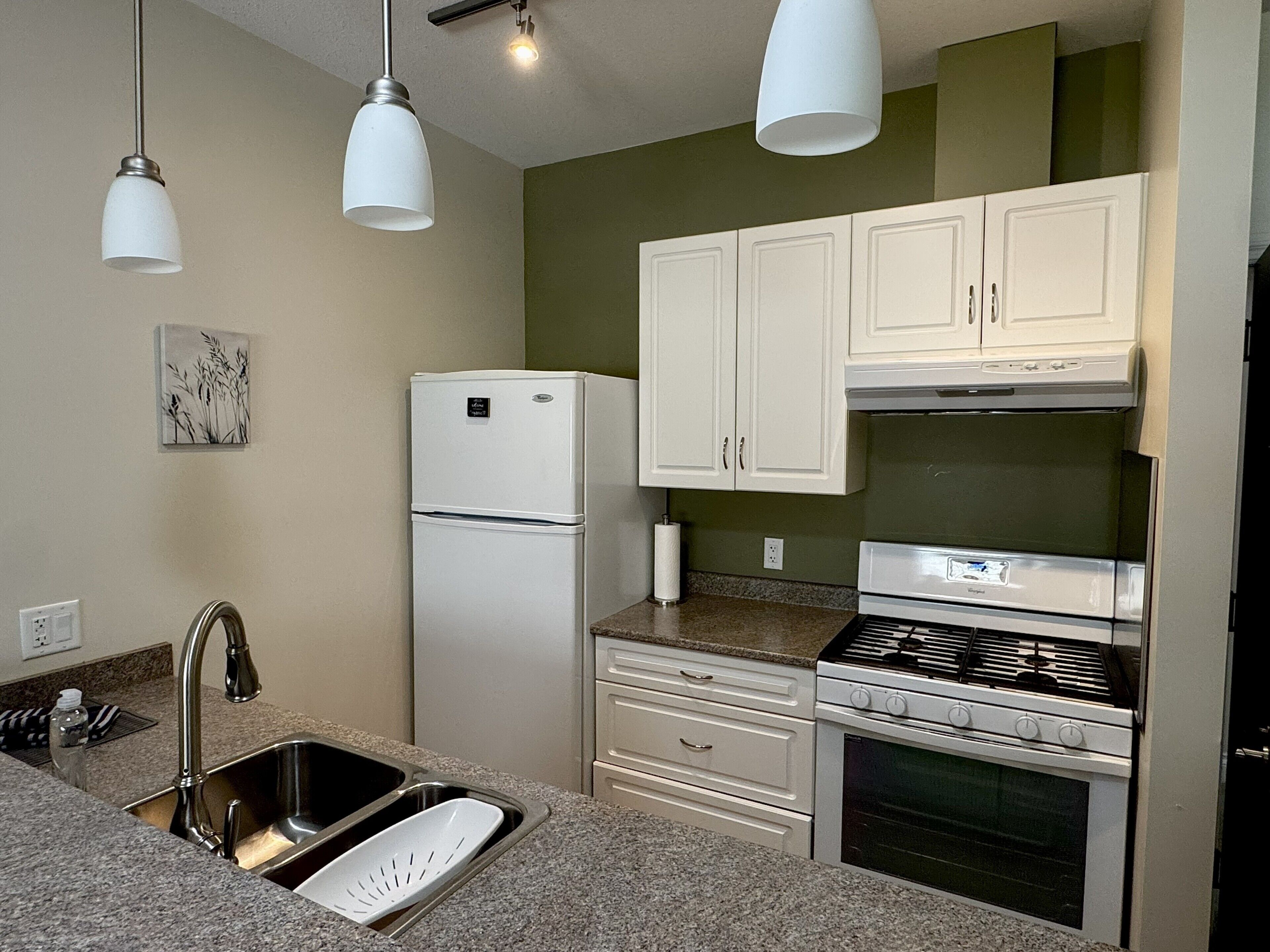 2 Bedroom, 1 Queen Bed, 2 Twin Beds and 1 Queen Sofa Bed) Suite 6 | Private kitchen | Coffee/tea maker