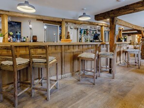 Bar (on property) - 7 bedroom accommodation in Llandegla, near Wrexham (Llandegla, near Wrexham)