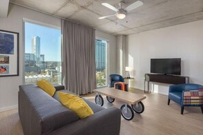 TV, video games, DVD player