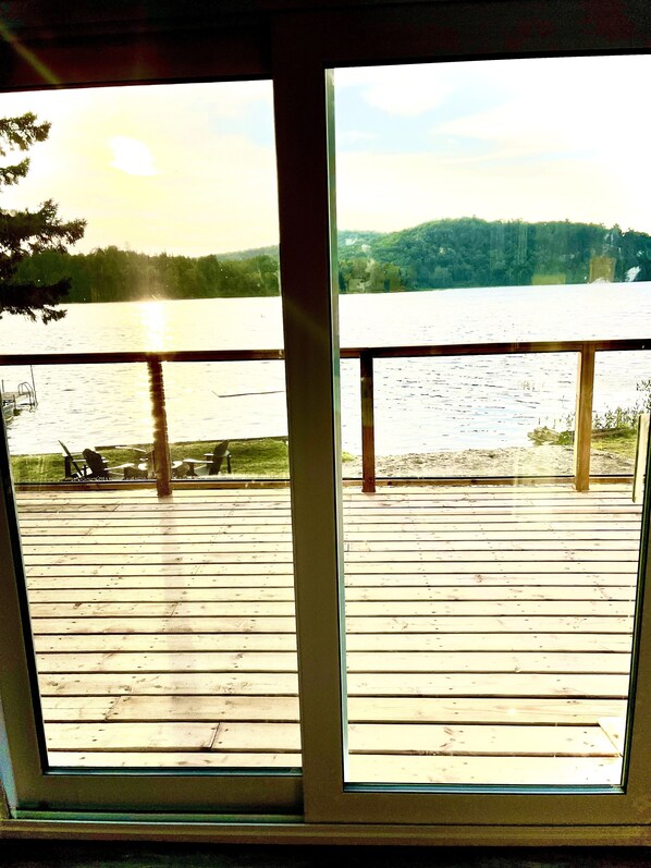 Interior - Waterfront Family Cottage with Private Beach and Hot Tub (HERS)