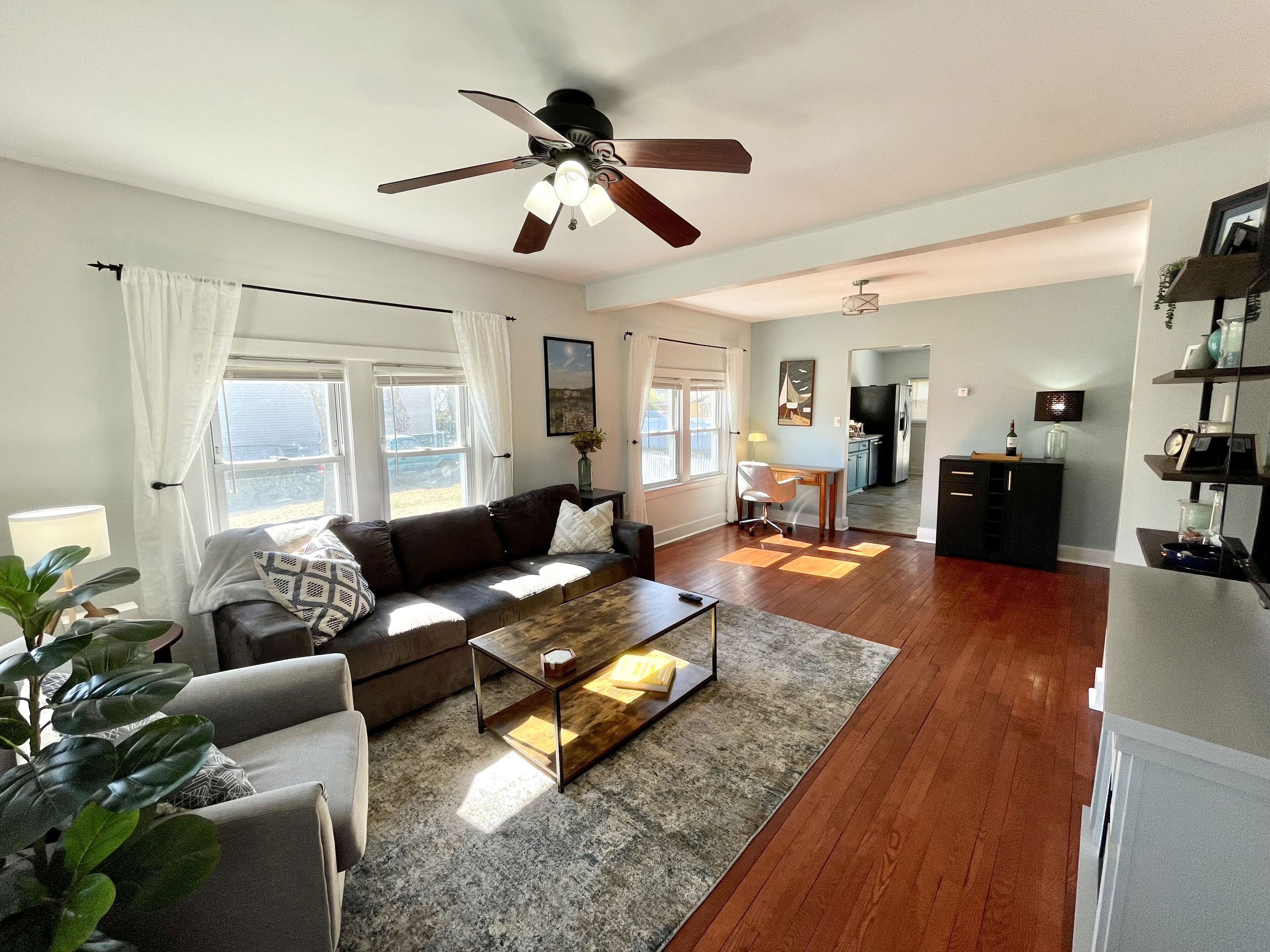 TV connectée, cheminée