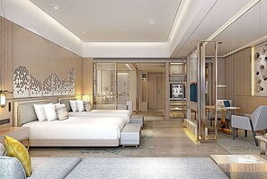 Pillowtop beds, minibar, iron/ironing board, free WiFi - Wyndham Beihai (Beihai)