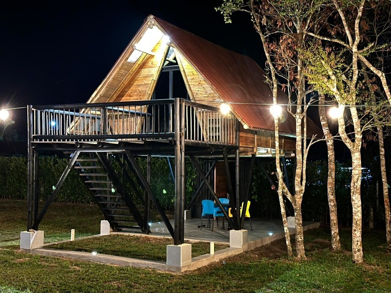 Majoituspaikan julkisivu