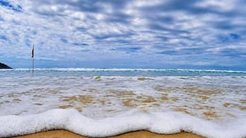 Beach nearby, white sand