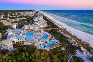 Relax by the pool or on the adjacent beach, with access to the ocean.