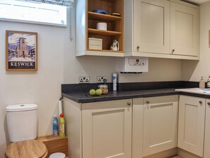 Dishwasher, high chair, freezer