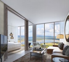 Ropa de cama de alta calidad, minibar, caja fuerte