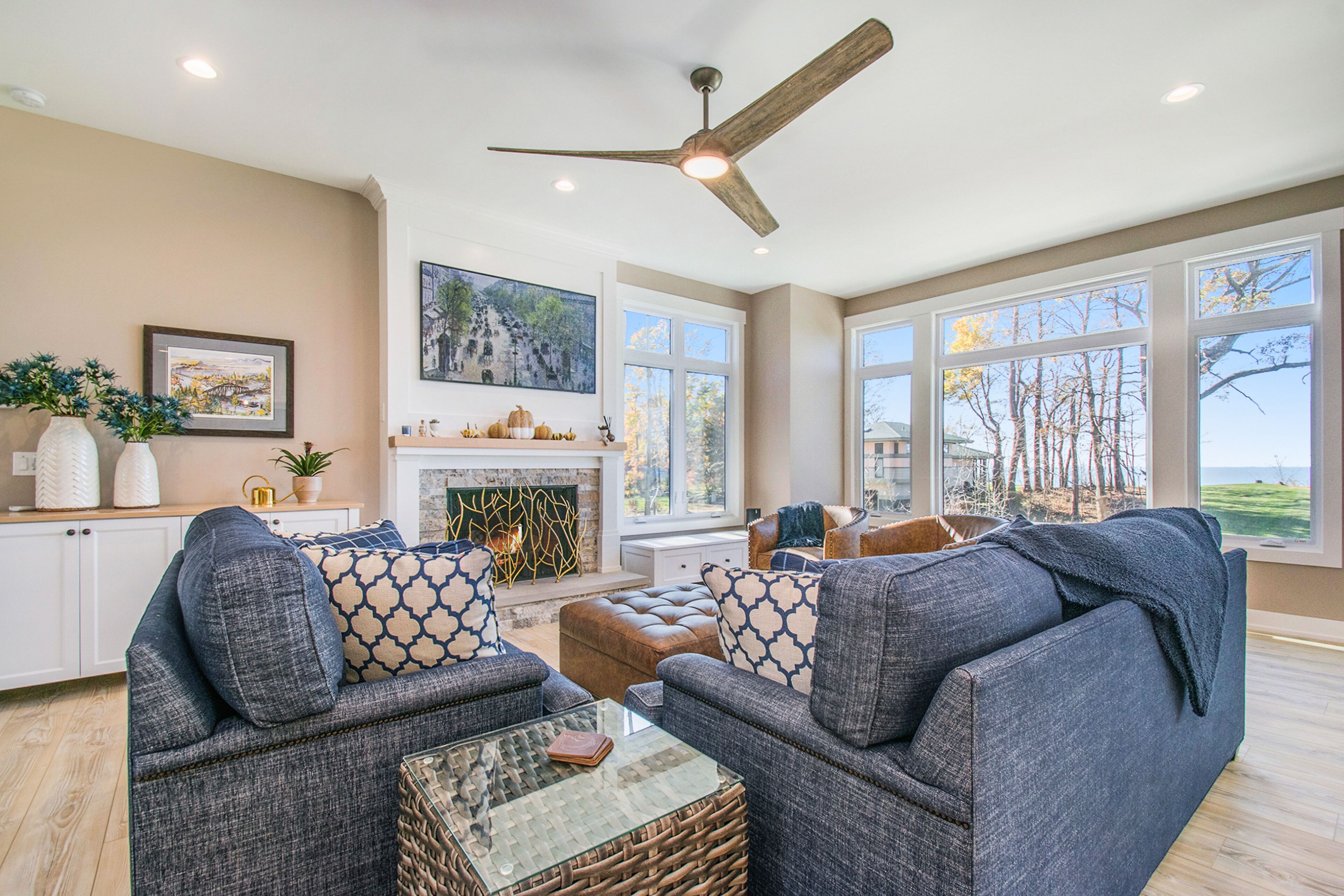 Enchanting lakefront home with pool, hot tub, firepit, game room, & washer/dryer