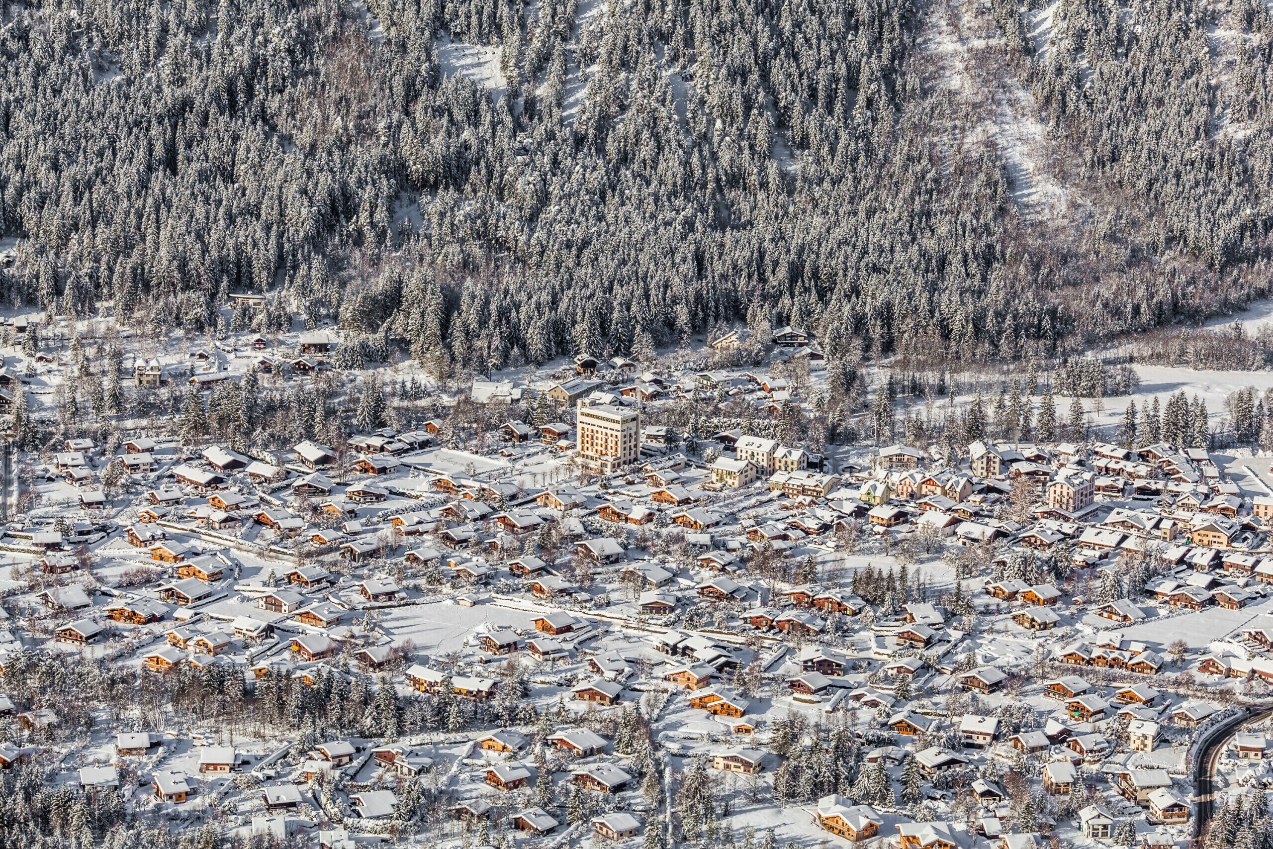 Vue aérienne