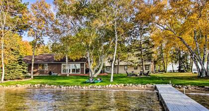 Pelican Lake Getaway on Stunning Peninsula!