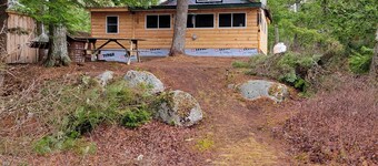 WATERFRONT "Rivah Lodge",
ULTIMATE "OFF GRID" Experience
Nice drive to Acadia