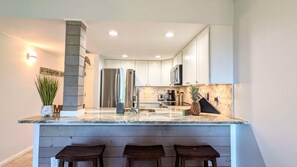 Private kitchen - Cool Waves Oceanfront Retreat by Casago (St. Augustine)