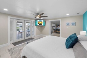 5 bedrooms, iron/ironing board, travel crib, free WiFi