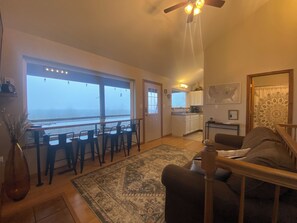 TV connectée, cheminée