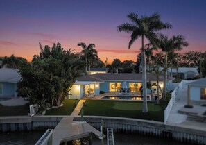 Exterior - Waterfront Paradise at 456 Waterway Home – Heated Pool, Dock, Kayaks & Walk to Beach (Indian Rocks Beach)