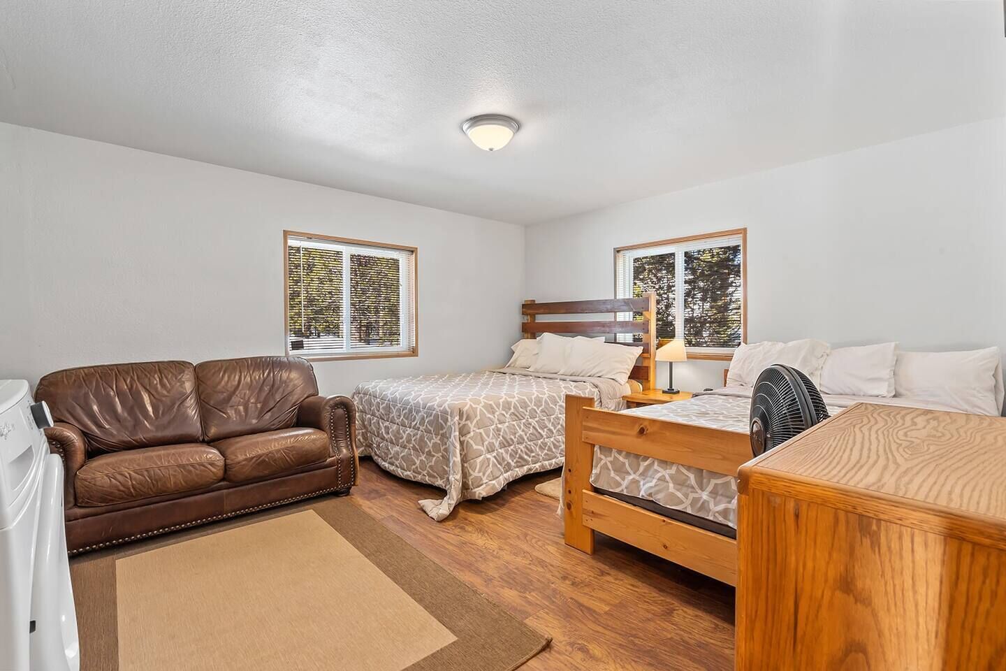 2 bedrooms, iron/ironing board, travel crib, WiFi