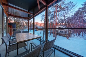 Luxury Chalet | Balcony view - The Moo by The Hakuba Collection (Hakuba)