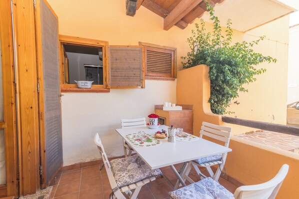 Terraza o patio