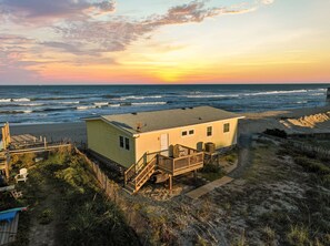 Exterior - Oceanfront, Ocean and Pier Views, Sun Deck, Beach Access (Rodanthe)