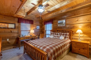 2 bedrooms, free WiFi, bed sheets - Apple Cove - hot tub, wood burning fireplace, pet friendly (Vilas)