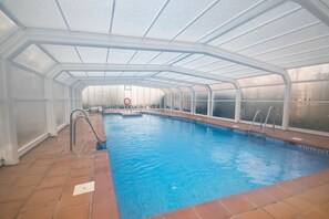 Piscine couverte, piscine chauffée