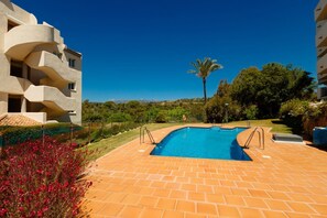 Indoor pool, a heated pool