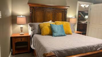 4 habitaciones, tabla de planchar con plancha y cuna de viaje