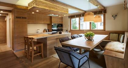 Ferienwohnung "Mountain Bijoux" mit Privater Terrasse und WLAN