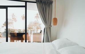 Bungalow | Minibar, caja fuerte, wifi gratis y ropa de cama