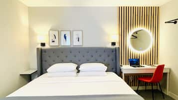 2 bedrooms, travel cot, free WiFi, bed sheets