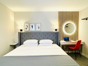 2 habitaciones, cuna de viaje, wifi gratis y ropa de cama