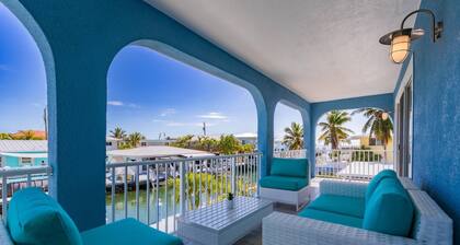 Sandal Escape: 6BR Canal Front Oasis w/ Heated Pool, Dog-Friendly, Dockage & Fast Atlantic Access