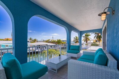 Sandal Escape: 6BR Canal Front Oasis w/ Heated Pool, Dog-Friendly, Dockage & Fast Atlantic Access