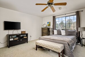 4 bedrooms, iron/ironing board, free WiFi