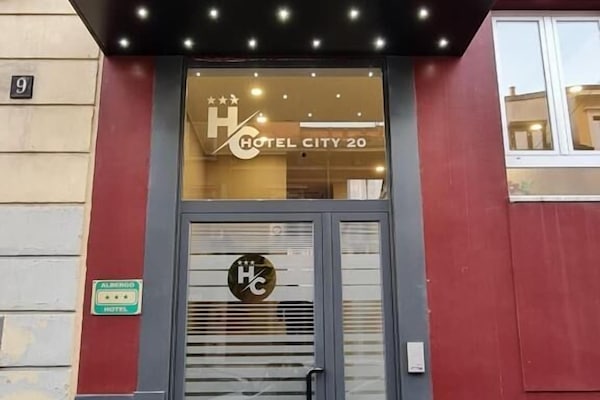 Voorkant van accommodatie