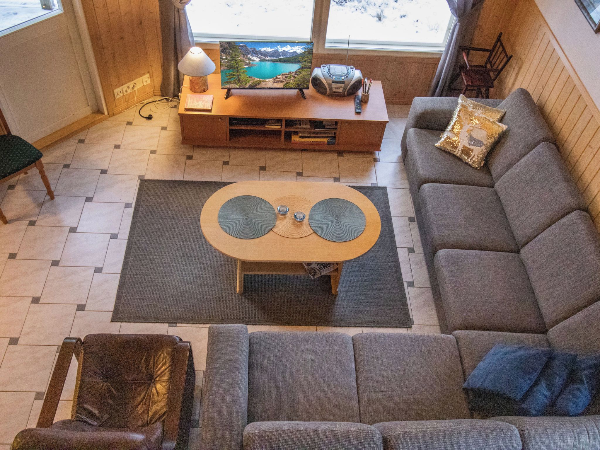 Área de sala de estar