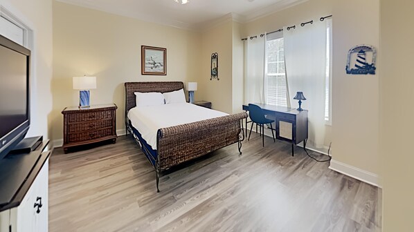 4 bedrooms, internet, bed sheets