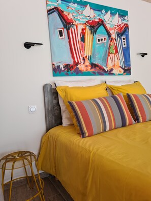 1 Schlafzimmer, Bügeleisen/Bügelbrett, kostenloses WLAN, Bettwäsche