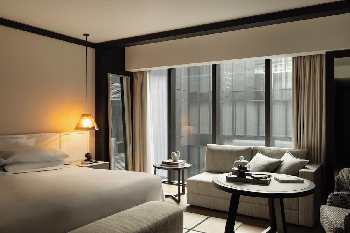 Frette Italian sheets, premium bedding, down duvets, pillow-top beds
