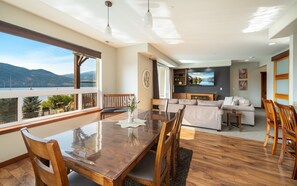 Smart TV, chimenea y reproductor de DVD