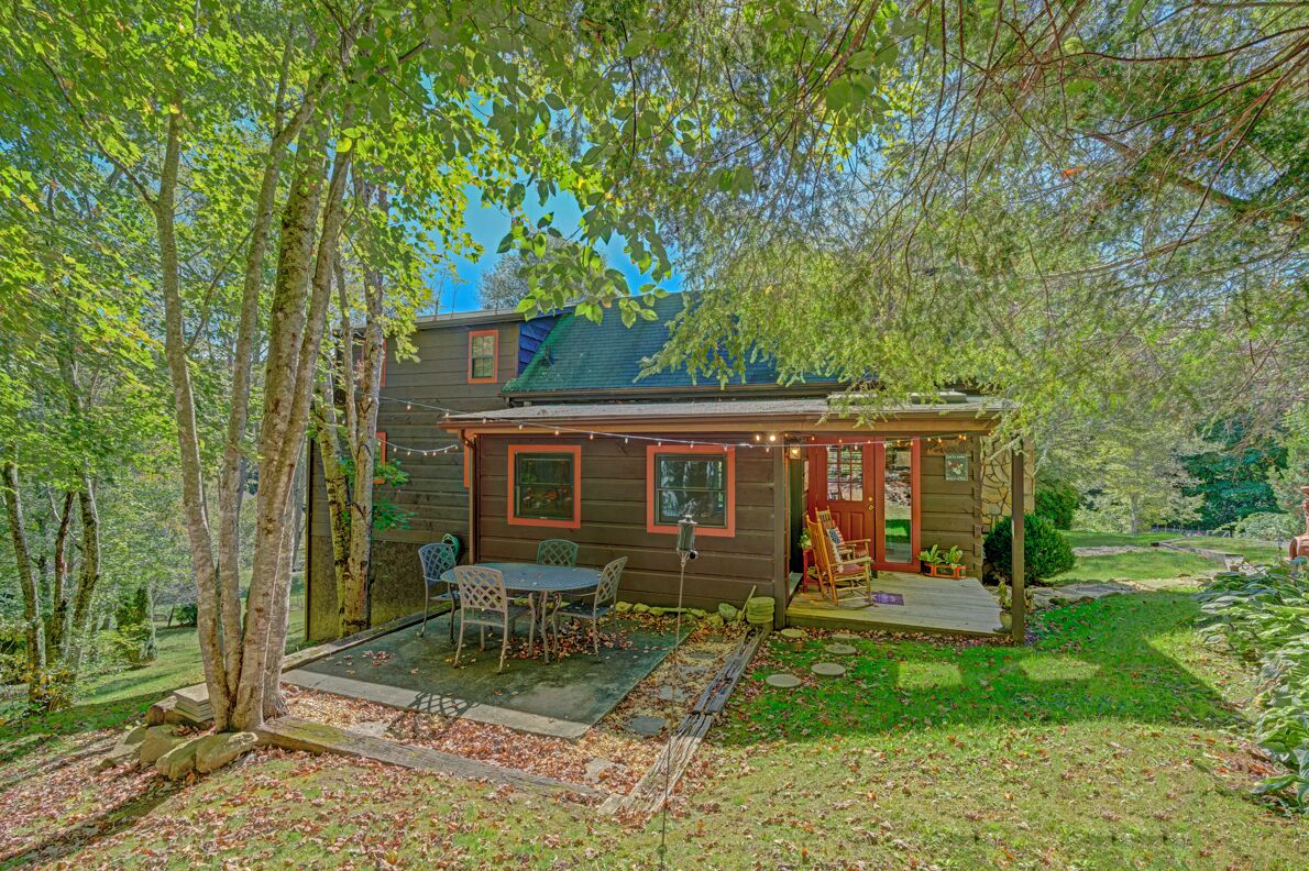 Backyard Area and Cabin