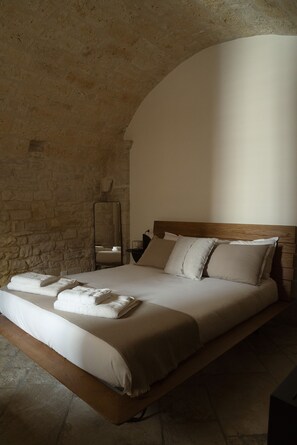 Family Quadruple Room | Frette Italian sheets, premium bedding, down comforters