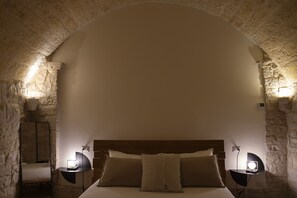 Family Quadruple Room | Frette Italian sheets, premium bedding, down comforters