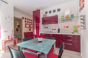 Standard Apartment, Multiple Bedrooms (Bilocale Via Rossini Few Min From The) | Dining