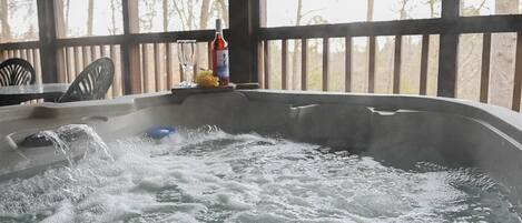 Bain à remous extérieur