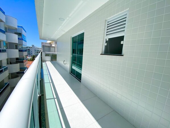 Apartamento família | Varanda coberta