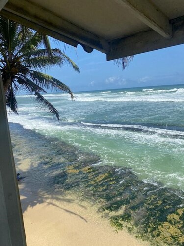 Beautiful sea facing Villa on Talpe beach, Galle